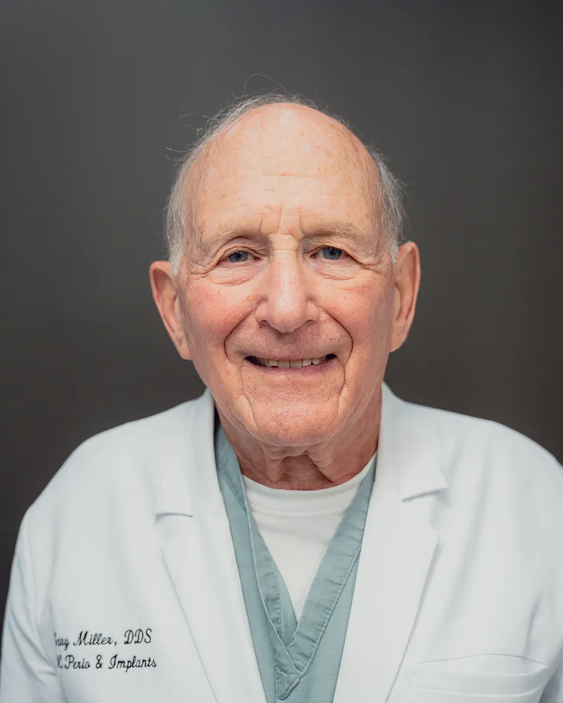 Garry Miller, DDS, Board-Certified Periodontist · Implant Surgeon · Taught at UPenn for 20+ years