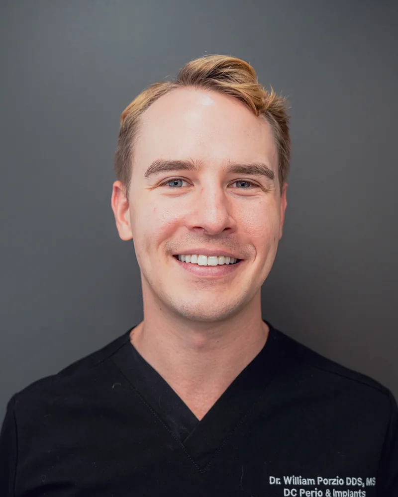 William Porzio, DDS, MS, Board-Certified Periodontist · Implant Surgeon